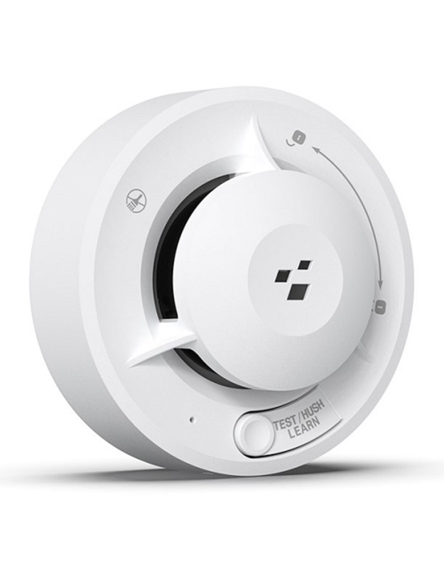 TUYA bevielis fotoelektrinis dūmų detektorius Wi-Fi