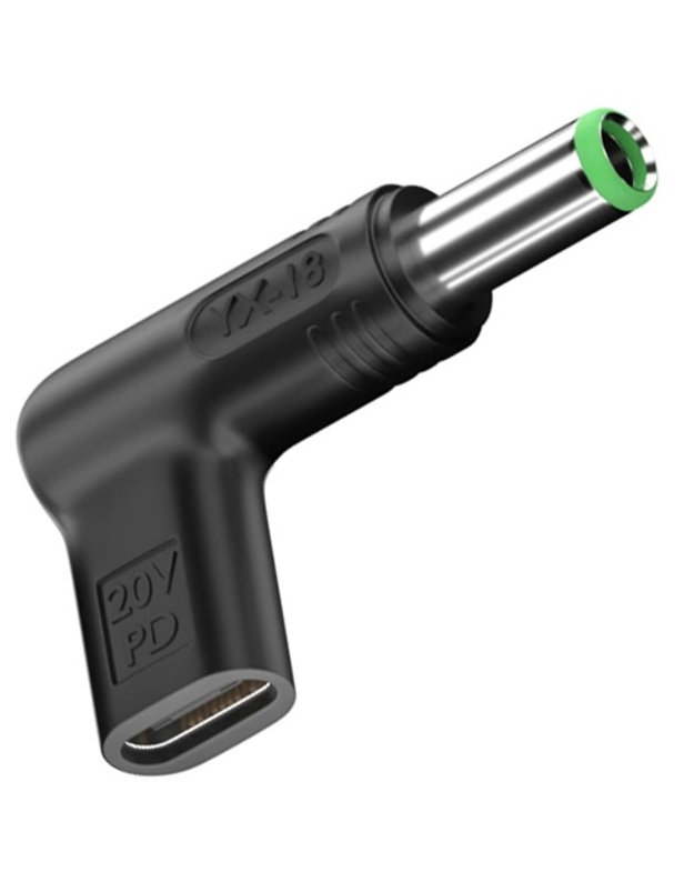 USB Type-C į DC 6.3x3.0 mm adapteris