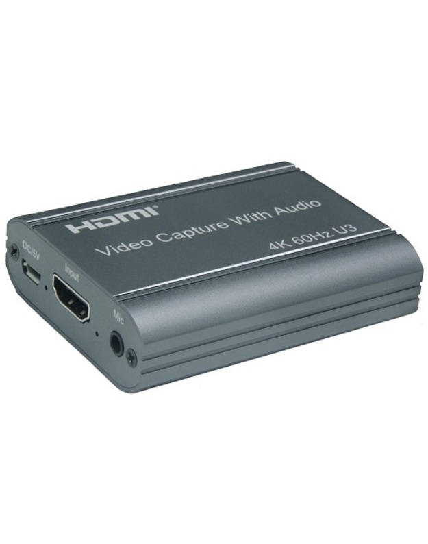 Vaizdo fiksavimo įrenginys HDMI, USB3.0, 4K 60Hz