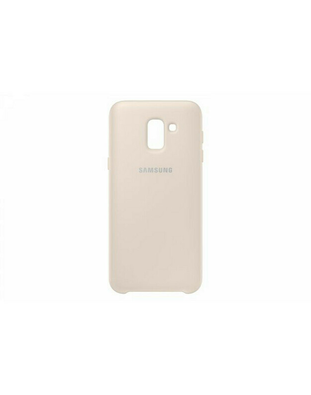 Samsung "Dual Layer Case Galaxy J6 (2018)" Gold (EF-PJ600CFE) kaina