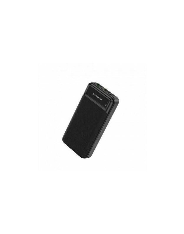 SENDEM PH92 maitinimo blokas 20000 mAh | 2.4A | LED | juodas