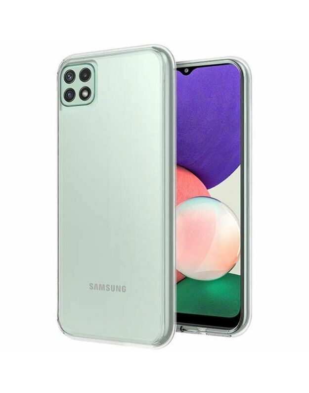 Skaidrus silikoninis dėklas Samsung Galaxy A226 A22 5G "High Clear" 1.0mm