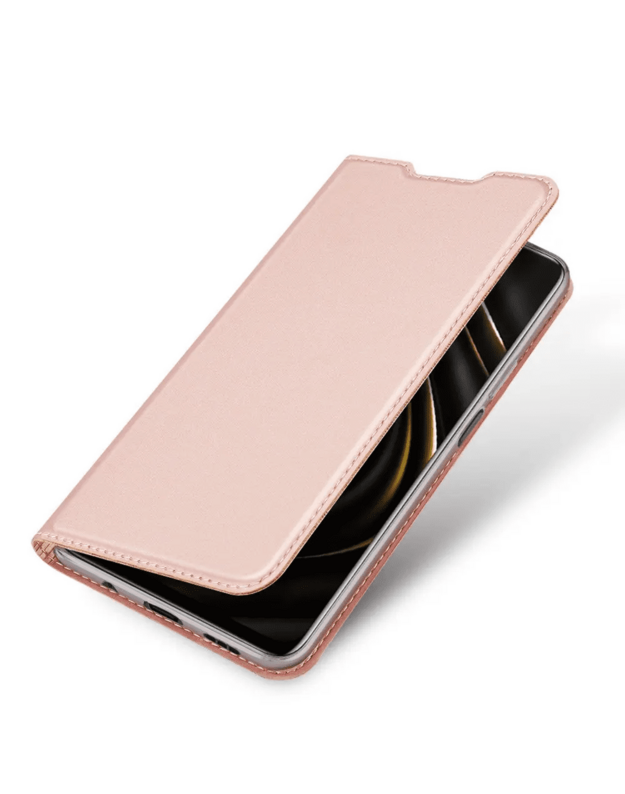 DUX DUCIS Skin Pro knygų lentynos tipo dėklas, skirtas Xiaomi Poco M3 / Xiaomi Redmi 9T, rožinis