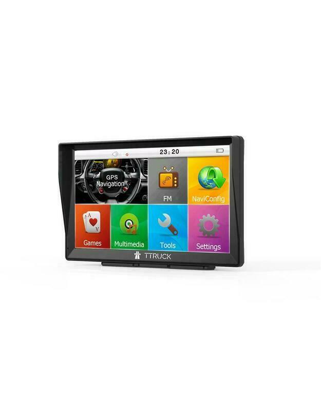 TTRUC 9002 GPS sunkvežimio vairuotojams Android