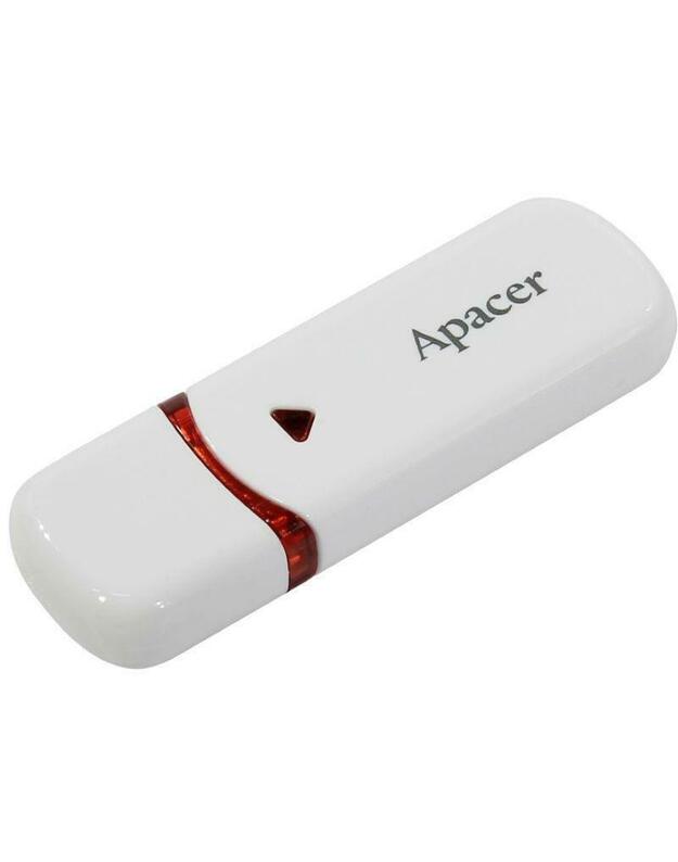 APACER USB2.0 Flash Drive AH333 32GB, Baltas