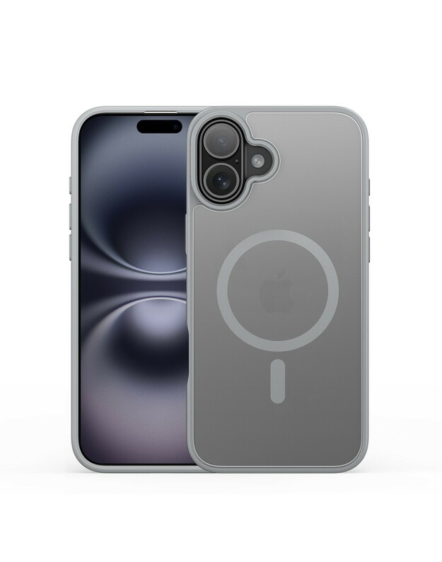 Dėklas Dux Ducis Yind Apple iPhone 16 pilkas