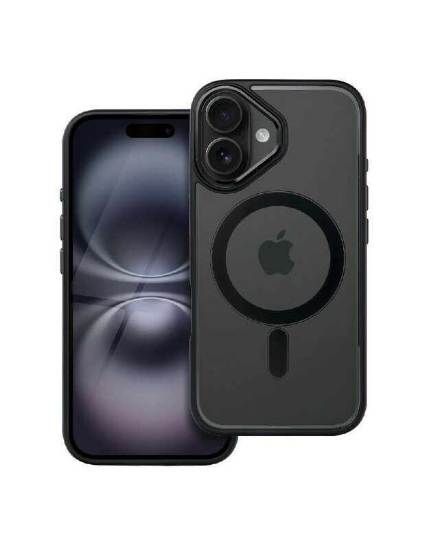 Dėklas Color Edge Mag Cover (MagSafe) skirtas iPhone 16 Pro Max juodas