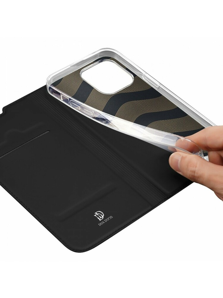 Dėklas Dux Ducis Skin Pro Apple iPhone 16 juodas