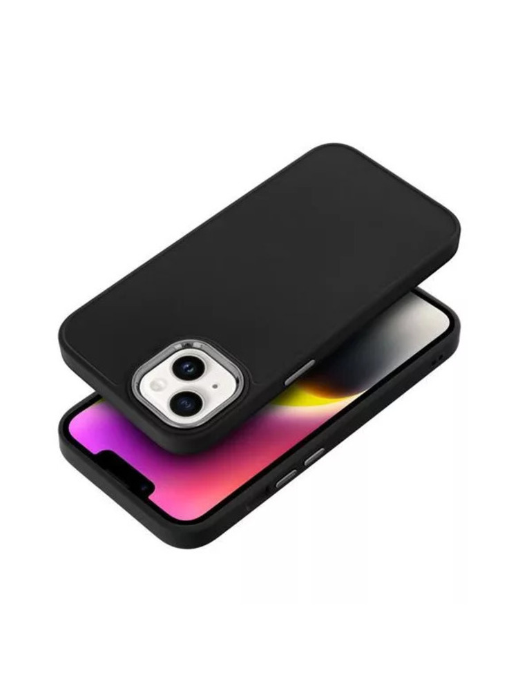 Juodas dėklas FRAME Apple iPhone 16 Pro