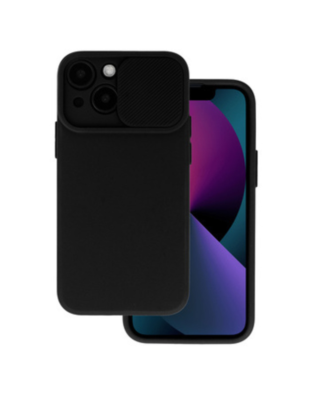 „Camshield“ minkštas dėklas, skirtas „iPhone 16 Pro Max“, juodas