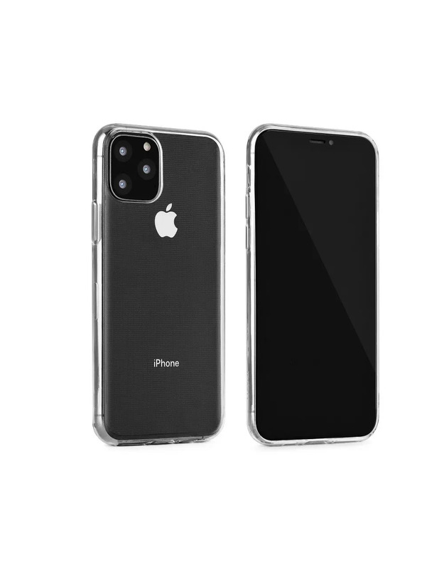 IPHONE 15 PRO MAX itin plonas 0,3 mm galinis dėklas, skaidrus
