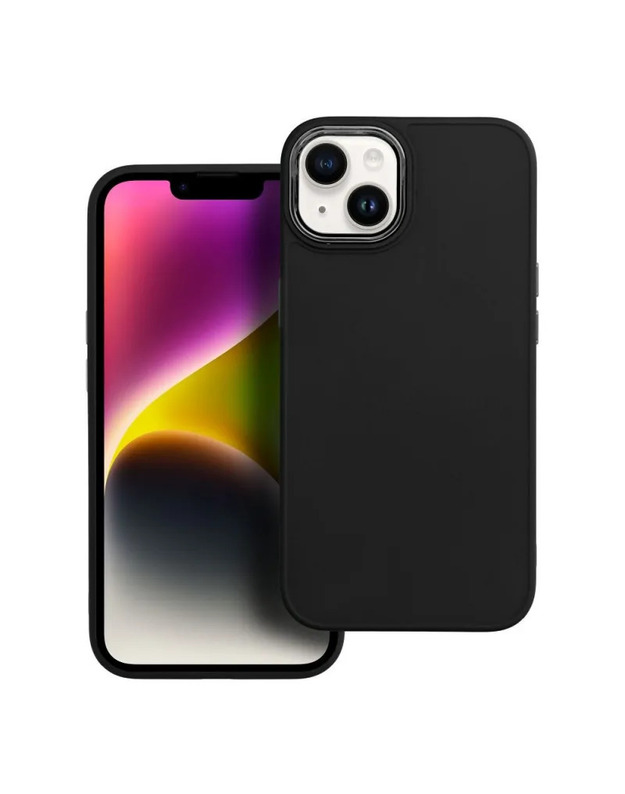 Juodas dėklas FRAME Apple iPhone 16 Pro