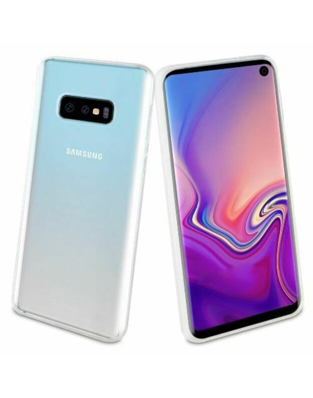 Muvit Crystal“ minkštas permatomas dėklas, skirtas „Samsung Galaxy S10e