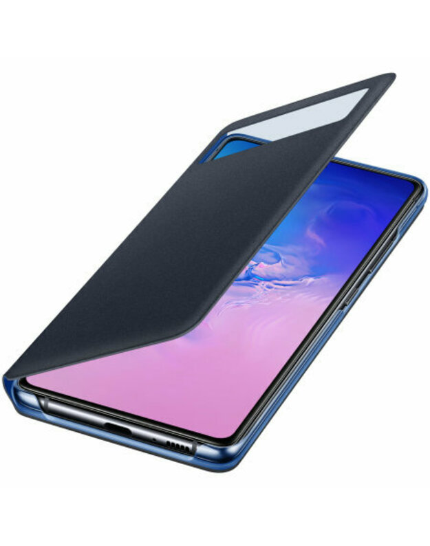 Samsung Galaxy S10 Lite View Wallet Cover case Black