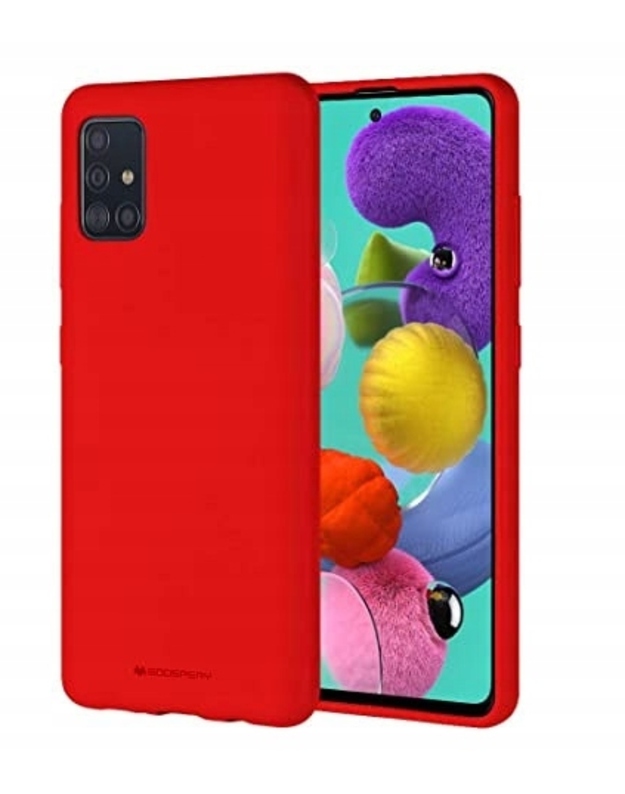 „Mercury“ minkštas dėklas „Samsung Galaxy A515“, raudonas 03
