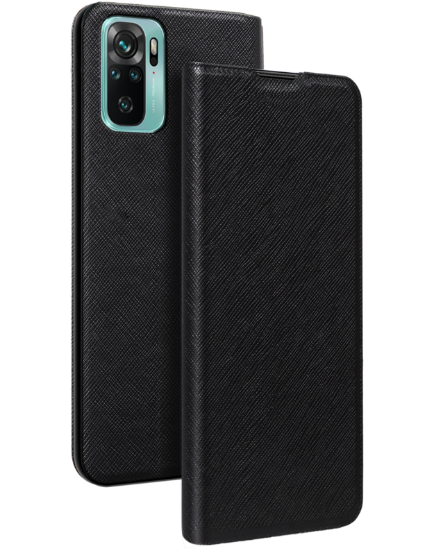 Xiaomi Redmi Note 10/10s Black Bigben dėklas knygutė