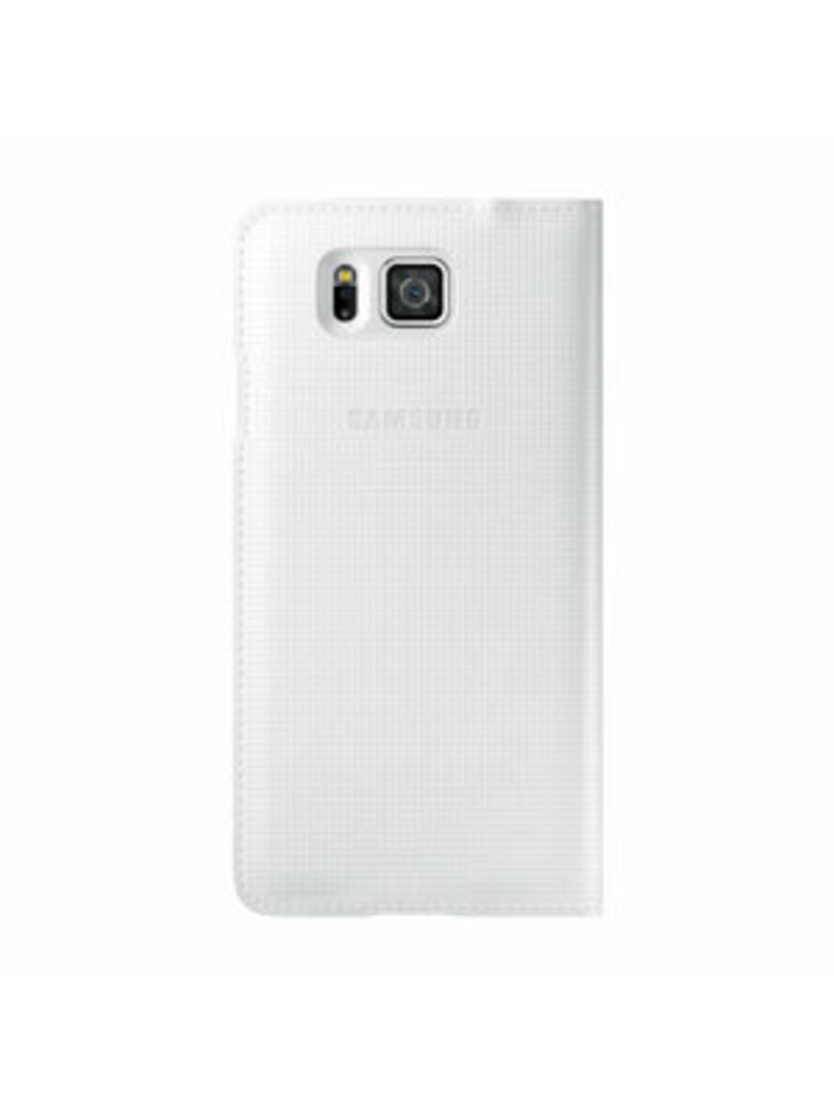 Oficialus „Samsung Galaxy Alpha S View Premium“ dėklas – baltas