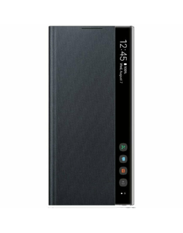 Oficialus „Samsung Galaxy Note 10 Clear View“ dėklas – juodas