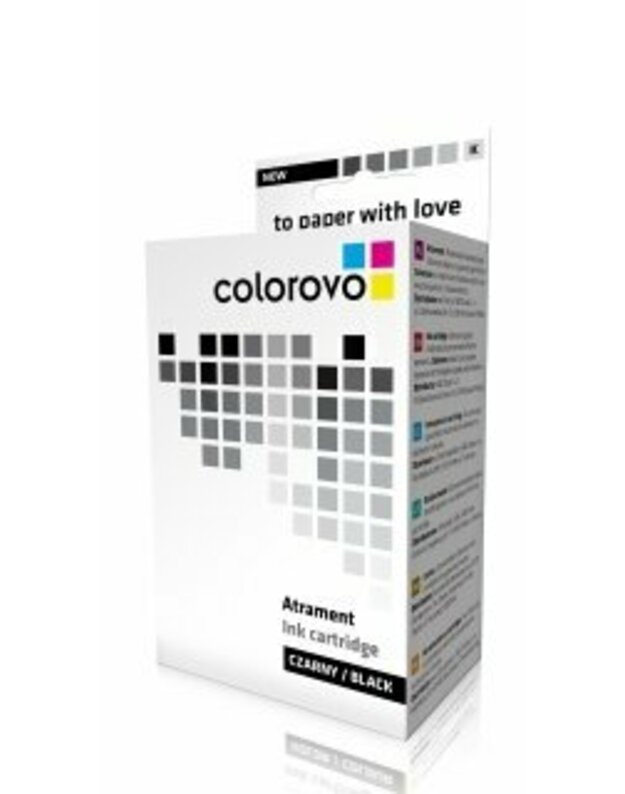 Rašalas COLOROVO 970-BK | Juodas | 900 vnt. | Brother LC970BK, LC1000BK