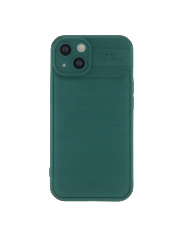 Dėklas Samsung Galaxy A15 4G / A15 5G, žalias, apsaugotas kamera