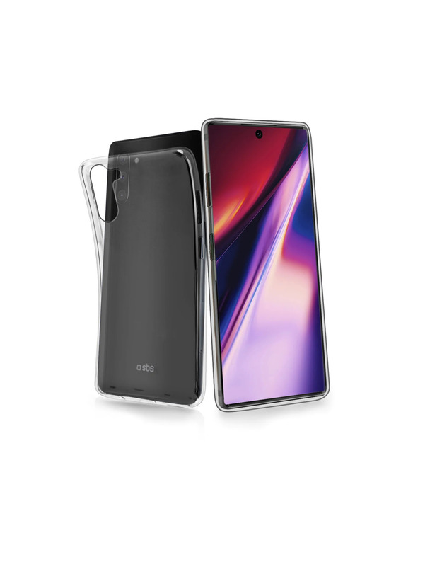 plonas silikoninis dėklas „Samsung Note 10 PLUS “ permatomas