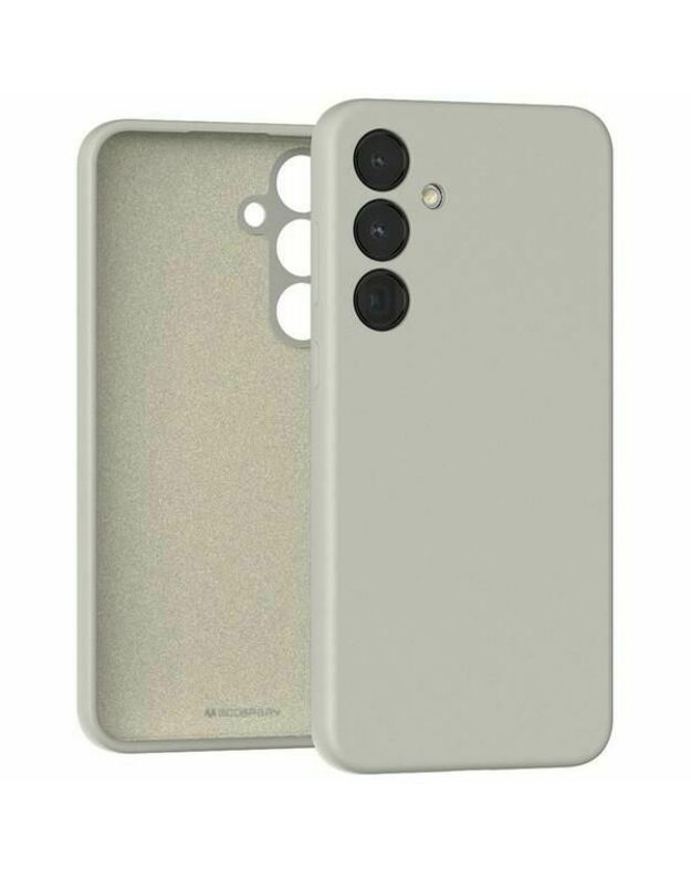Akmens spalvos dėklas Samsung A155 A15 4G / A156 A15 5G "Mercury Silicone"
