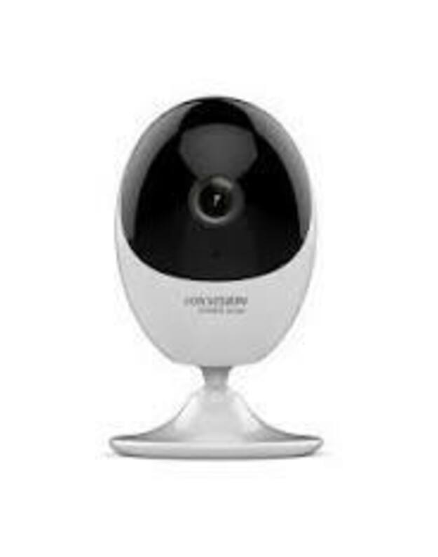 Hikvision HWC-C100-DW“ – 1 MP „Wifi Mini Cube“ IP kamera su garso ir 10 IR spindulių funkcija