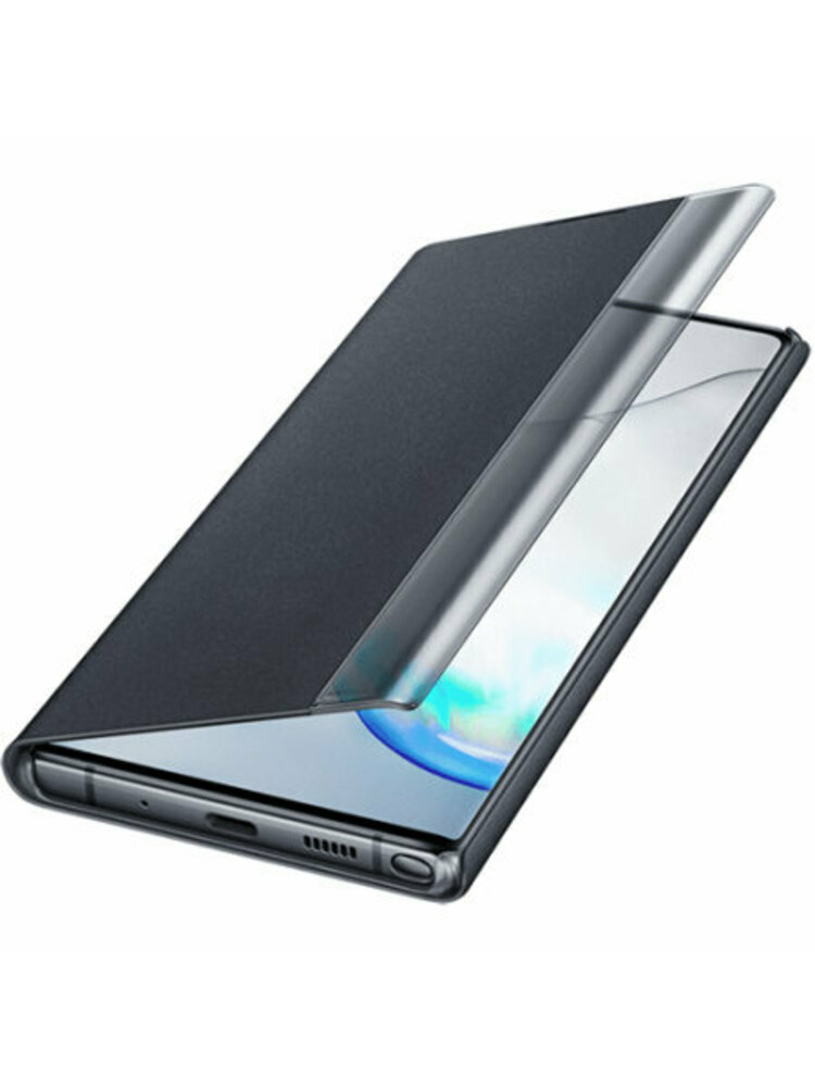 Oficialus „Samsung Galaxy Note 10 Clear View“ dėklas – juodas