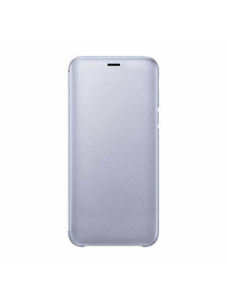 Oficialus „Samsung Galaxy J6 2018“ piniginės dėklas – levandų mėlynas
