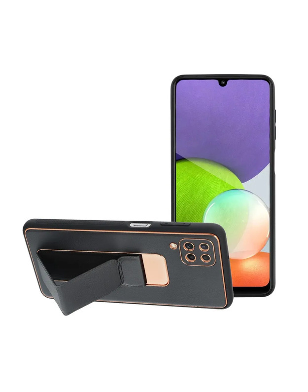 Odinis dėklas-atramos laikiklis SAMSUNG A13 5G / A04S, auksinis