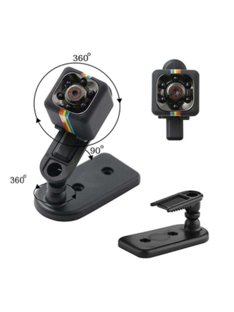 Webcam Mini Full HD B4-SQ11 1080P Black