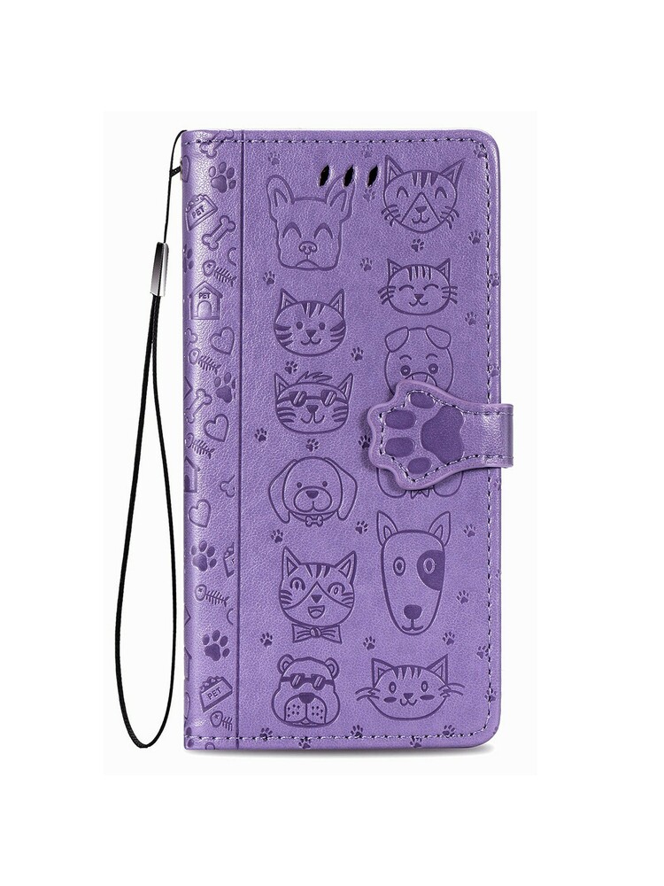 Dėklas Cat-Dog Samsung A155 A15 4G / A156 A15 5G violetinis