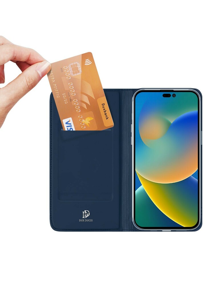 Dėklas Dux Ducis Skin Pro Samsung A155 A15 4G / A156 A15 5G tamsiai mėlynas