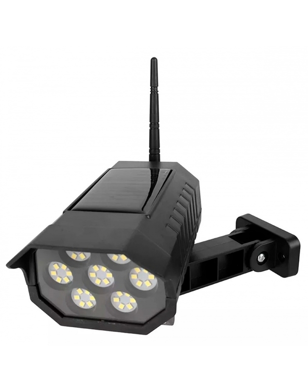 Kameros imitacija su LED šviestuvu