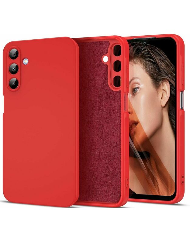 Raudonas dėklas Samsung Galaxy A155 A15 4G / A156 A15 5G "X-level Dynamic"