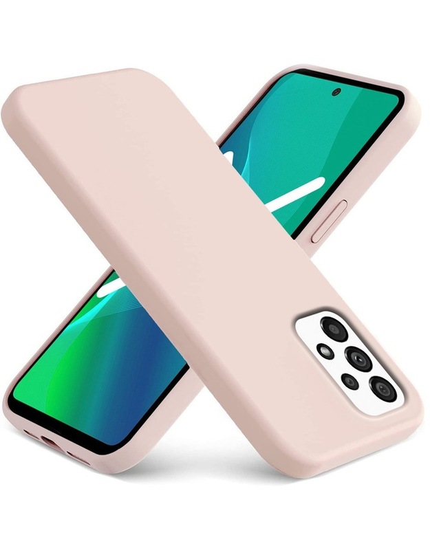 Telefono dėklas, „Erbord“, silikoninis, skirtas „Samsung Galaxy A13 4G“, rožinis