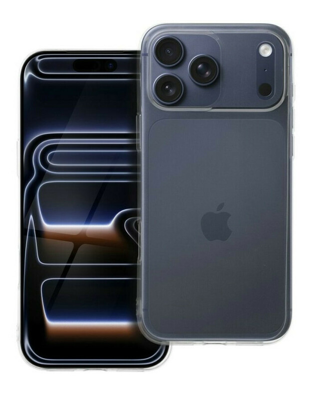 Skaidrus dėklas Apple iPhone 17 Pro Max telefonui "Clear Case 2mm"