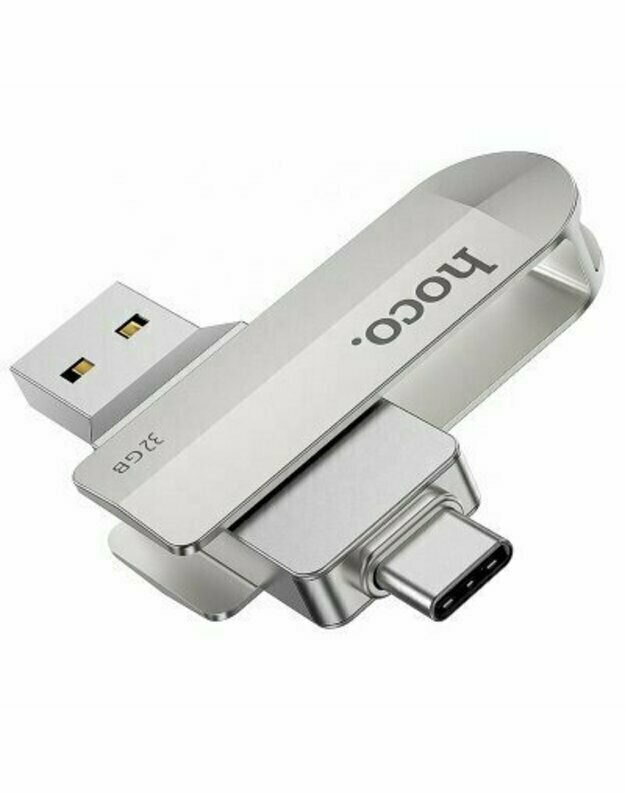 Atmintinė HOCO UD10 USB 3.0 + Type-C 128GB