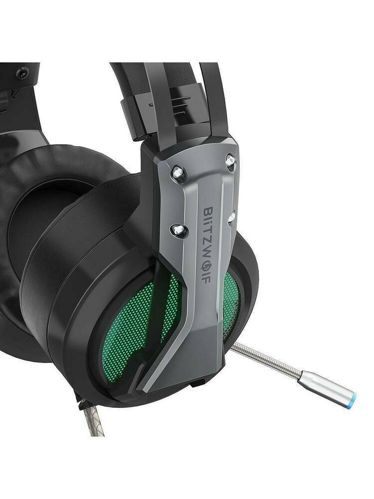 BlitzWolf BW-GH1 RGB ausinės žaidėjams