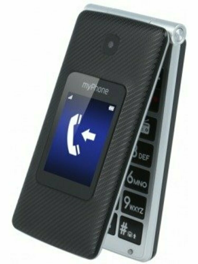 Atlenkiamas Telefonas MyPhone Tango, Dual SIM sidabras / juodas