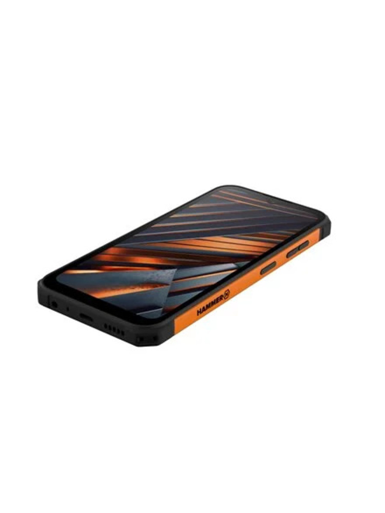 Telefonas Hammer Iron Va 4/64GB Black/Orange