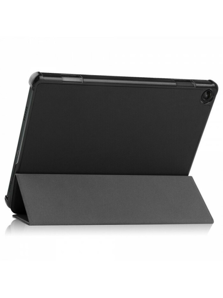 Juodas atverčiamas dėklas Lenovo Tab M10 10.1 3rd Gen TB328 planšetei "Tech-Protect Smartcase"