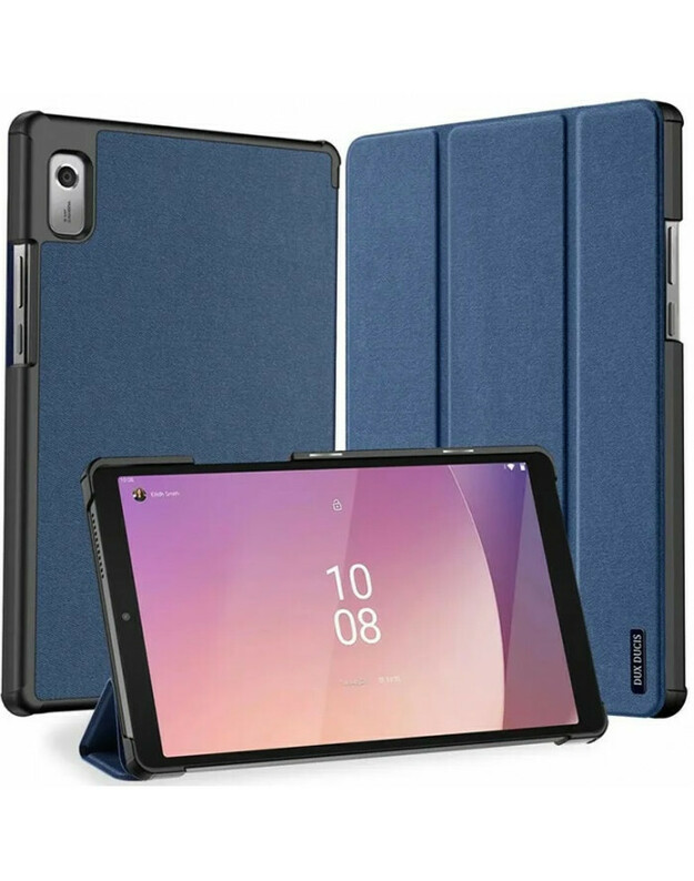 Mėlynas atverčiamas dėklas Lenovo Tab M9 planšetei "Dux Ducis Domo"