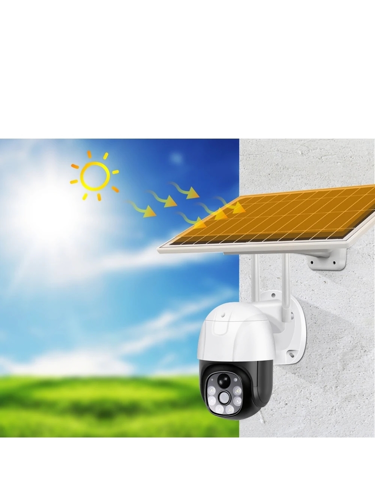 Lauko kamera su saulės energija įkraunama baterija 350°/90° WIFI 