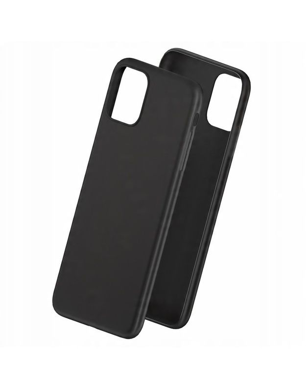 Matinis dėklas, skirtas „iPhone 13 PRO“ | JUODAS