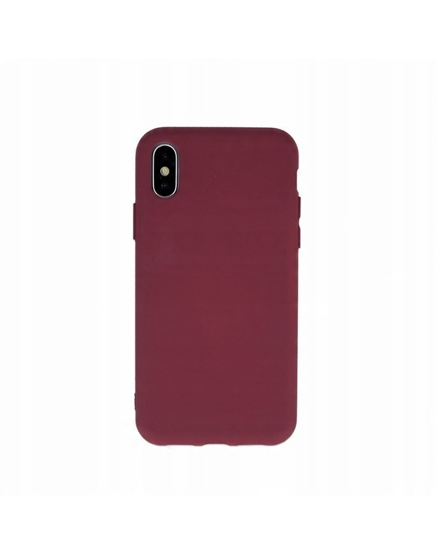 Silikoninis telefono dėklas iPhone 13 6,1 burgundy