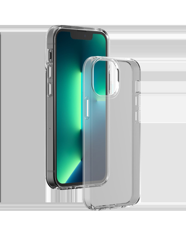 Bigben“ minkštas permatomas „Apple iPhone 13 Pro Silisoft“ dėklas