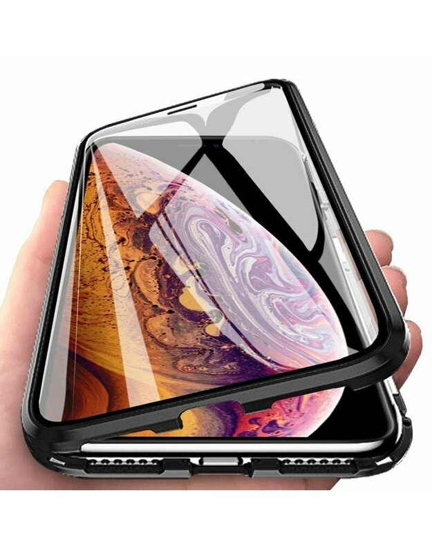 Dėklas „360“ su dvigubu magnetiniu stiklu, skirtas „Samsung S8 Plus“ (10923788244)