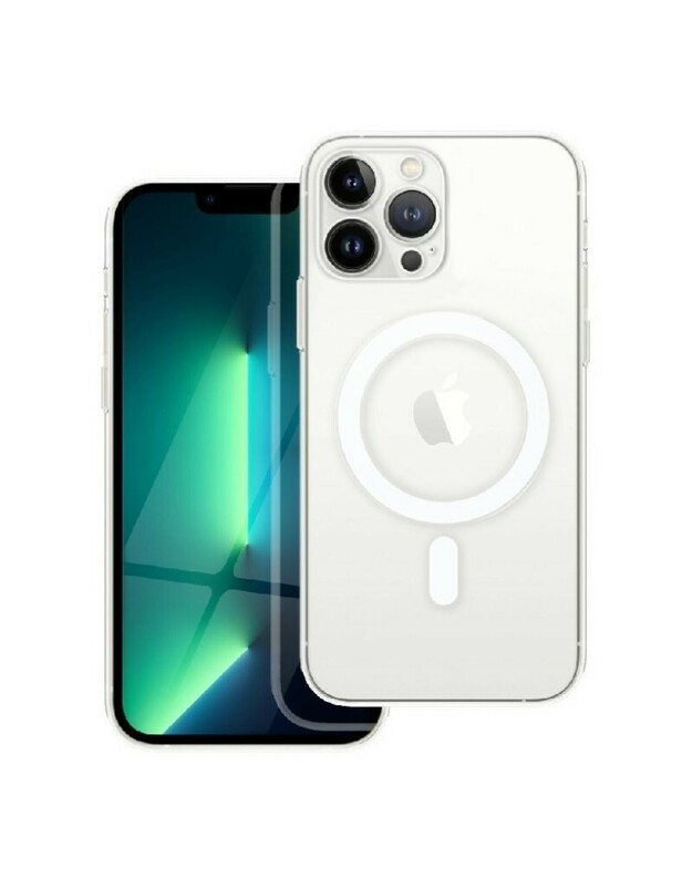 Deklas Clear Mag Cover (MagSafe) skirtas iPhone 13 Pro skaidrus