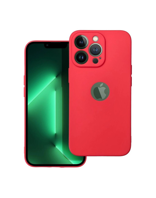 Forcell SOFT dėklas IPHONE 13 PRO raudonas